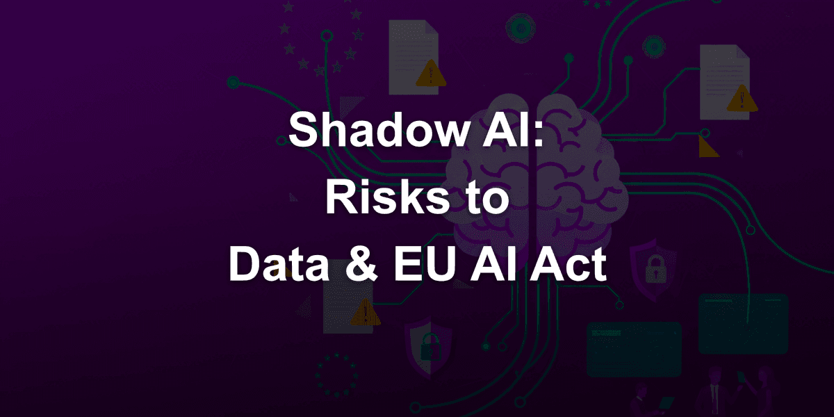 Shadow AI: What it is and the risks to company data privacy and EU AI Act